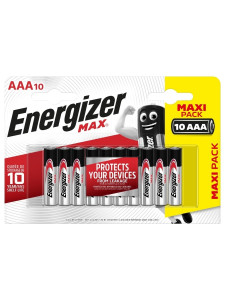 Батарейка Energizer Max AAА E 92 BP10 10 шт