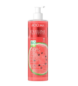 Гидрогель для лица и тела Eveline Bio Organic 99% Natural Арбуз увлажняюще-успокаивающий 3в1 400 мл - 1
