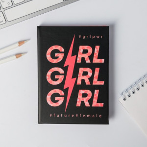 Ежедневник СИМА ОПТ GIRLGIRLGIRL,А6, 80 л