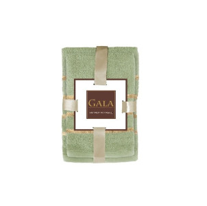 Комплект полотенец Gala фисташковый 2 шт 50х80 см 70х130 см