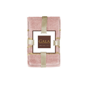 Комплект полотенец Gala Goldy персик 2 шт 50х80 см 70х130 см