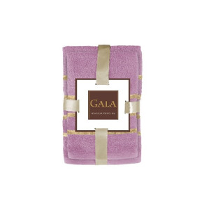 Комплект полотенец Gala Goldy сирень 2 шт 50х80 см 70х130 см
