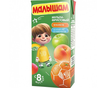 Нектар ФрутоНяня Малышам Мультифруктовый 330 мл