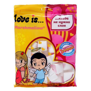 Зефир Зефирюшки Love is воздушный для десертов 125 гр