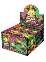 Конфета "КИСЛАЯ АТАКА" жевательная 11г