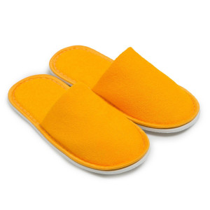 Тапочки жен махр. закр., жёлтый, р 39-41 7114245