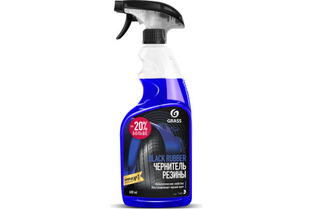 Чернитель шин Grass полироль Black RUBBER 600 мл