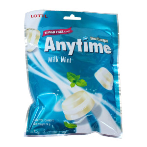 Карамель Anytime Молочная мята 74 гр