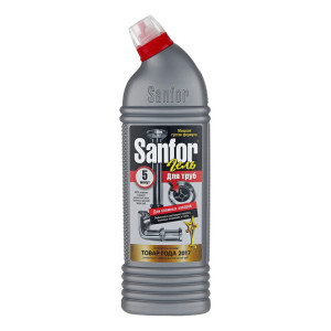 Чистящее средство Sanfor для труб Сложные засоры 250 мл