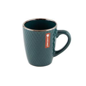 Кружка Lakomo Ornament Deep Green изумрудный 320 мл