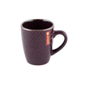 Кружка Lakomo Ornament Burgundy бордовый 320 мл