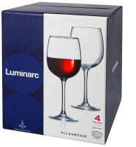 Набор бокалов Luminarc Allegresse для вина 4 шт 420 мл