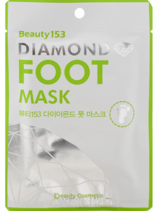 Маска-носки для ног ПРОЧЕЕ УХОД Beauty153 Diamond Foot Mask 26 гр