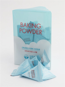 Скраб, д/лица с содой/Baking Powder Crunch Pore Scrub 7гр*24, Etude House, 168 г