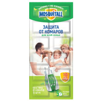 Пластины от комаров Mosquitall Защита для всей семьи 10+2 шт