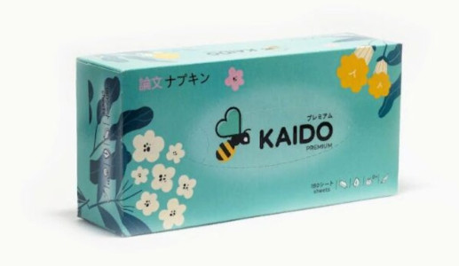 Салфетки бумажные KAIDO Premium 2-х слойные 180 шт