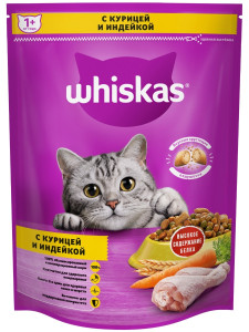 Корм для кошек Whiskas Аппетитное ассорти курица/индейка 800 гр