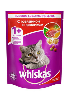 Корм для кошек Whiskas Аппетитное ассорти говядина 800 гр
