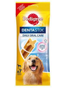 Лакомство для собак Pedigree Denta Stix для крупных пород 270 гр