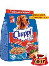 Корм для собак Chappi Говядина по-домашнему 600 гр