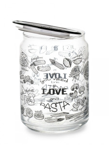 Банка для хранения продуктов Luminarc Love Pasta Plano  для хранения 1 л