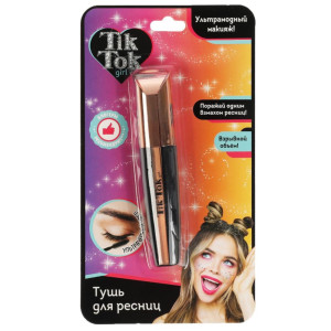 Тушь для ресниц Tik Tok Girl тон черный