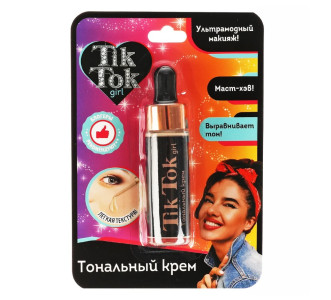 Тональный крем Tik Tok Girl тон бежевый