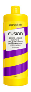 Шампунь для волос Concept Fusion Super Miracle Бессульфатный для деликатного очищения 1 л