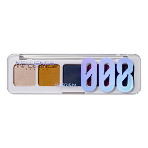 Палетка теней для век Influence Beauty Color algorithm 5 оттенков тон 03 Бежевый, желтый, синий, бордовый, серый - 1