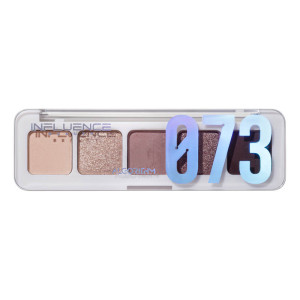 Палетка теней для век Influence Beauty Color algorithm 5 оттенков тон 01 Бежевый, золотой, бежевый, бронзовый, коричневый - 1