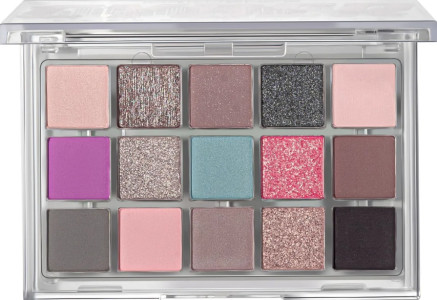 Палетка теней для век Influence Beauty Cyber 15 оттенков - 1