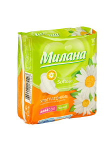 Прокладки гигиенические Милана Ultra Normal Soft Deo Ромашка 10 шт