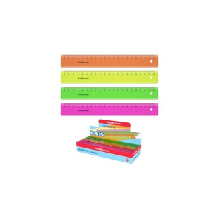 LI 20 52998 Er.Kr. Линейка "Neon" пластик , ассорт