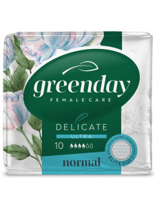 Прокладки гигиенические Green Day Delicate Ultra Normal Dry 10 шт - 1