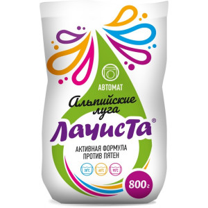Стиральный порошок La CHISTA альпийские луга 800 гр