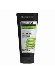Пилинг-скатка для лица Skin Shine Black Line Освежающая 120 мл