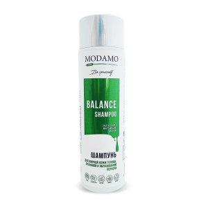 Шампунь для волос MODAMO  Balance Для жирной кожи головы, склонной к образованию перхоти 250 мл