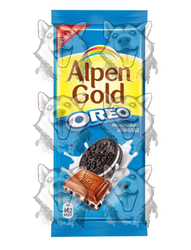 Доставка Шоколад Alpen Gold Oreo 90г на дом по низкой цене. shashlichniydvorik-troitsk.ru