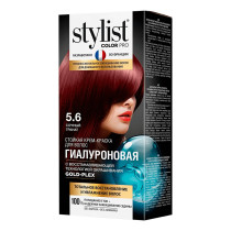 Крем-краска для волос Stylist Color Pro стойкая без аммиака тон 5.6 Сочный гранат 115 мл