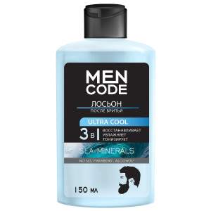 Лосьон после бритья MEN CODE Ultra cool 150 мл