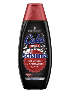 Шампунь для волос ШАУМА Cola для нормальных и жирных волос с Ароматом колы 400 мл