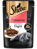 Корм для кошек Sheba Craft Collection Ломтики в соусе говядина 75 гр