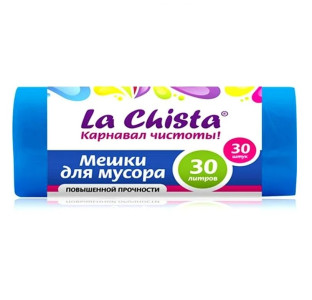 Мешки для мусора La Chista Повышенной прочности 30 л 30 шт
