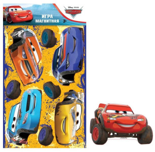 Магнитная игра "Тачки" Молния Маккуин  с  маркировкой Disney/Pixar (дизайн №2)
