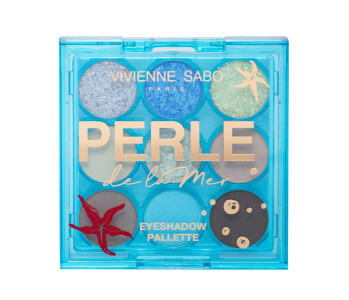 Палетка теней для век Vivienne Sabo Perle de la mer тон 01 7,2 гр - 1