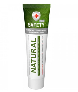 Зубная паста Safety Med Natural для защиты от кровоточивости и воспаления дёсен 100 мл - 1