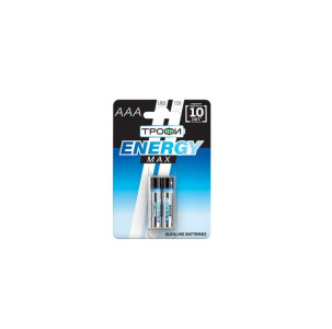 Батарейка Трофи ENERGY MAX ААА LR03-2BL Alkaline 2 шт