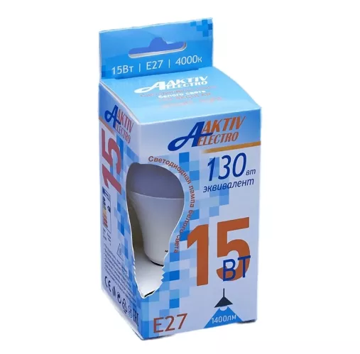 Лампа светодиодная LED-A-REGULAR 15Вт 220-240В Е27 3000К 1400Лм 1/100 – 1