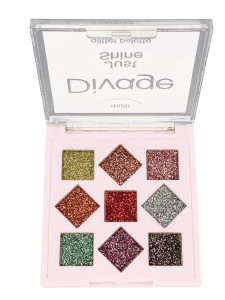 Палетка теней для век Divage Just Shine