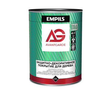 Защитно-декоративное покрытие для древесины AvantGarde красное дерево 0.8 кг